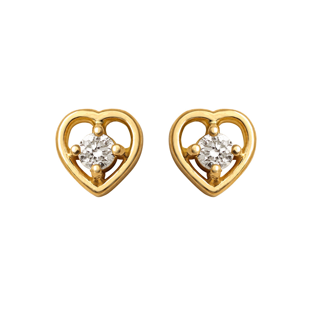 Lil Heart Studs