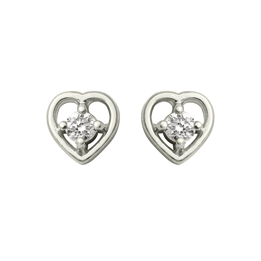 Lil Heart Studs