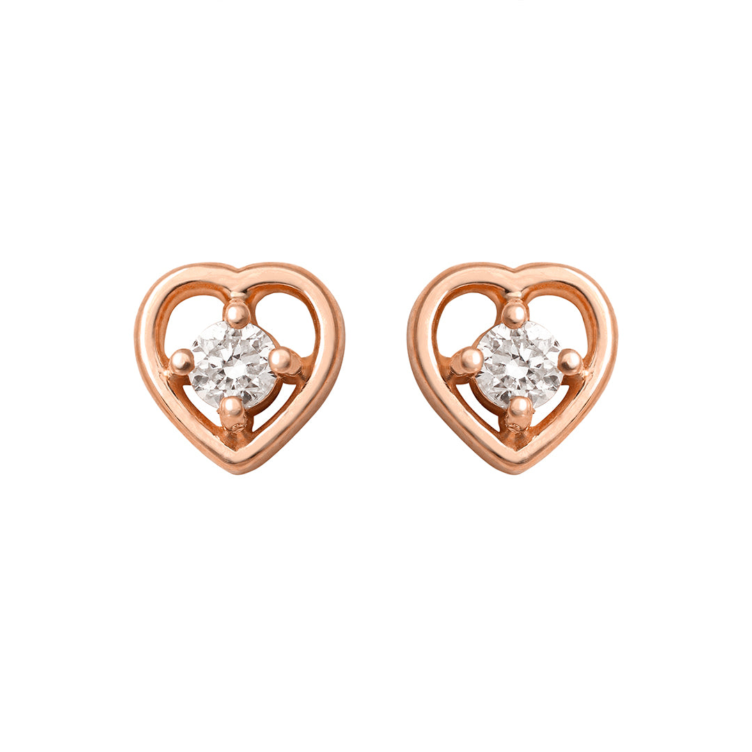 Lil Heart Studs