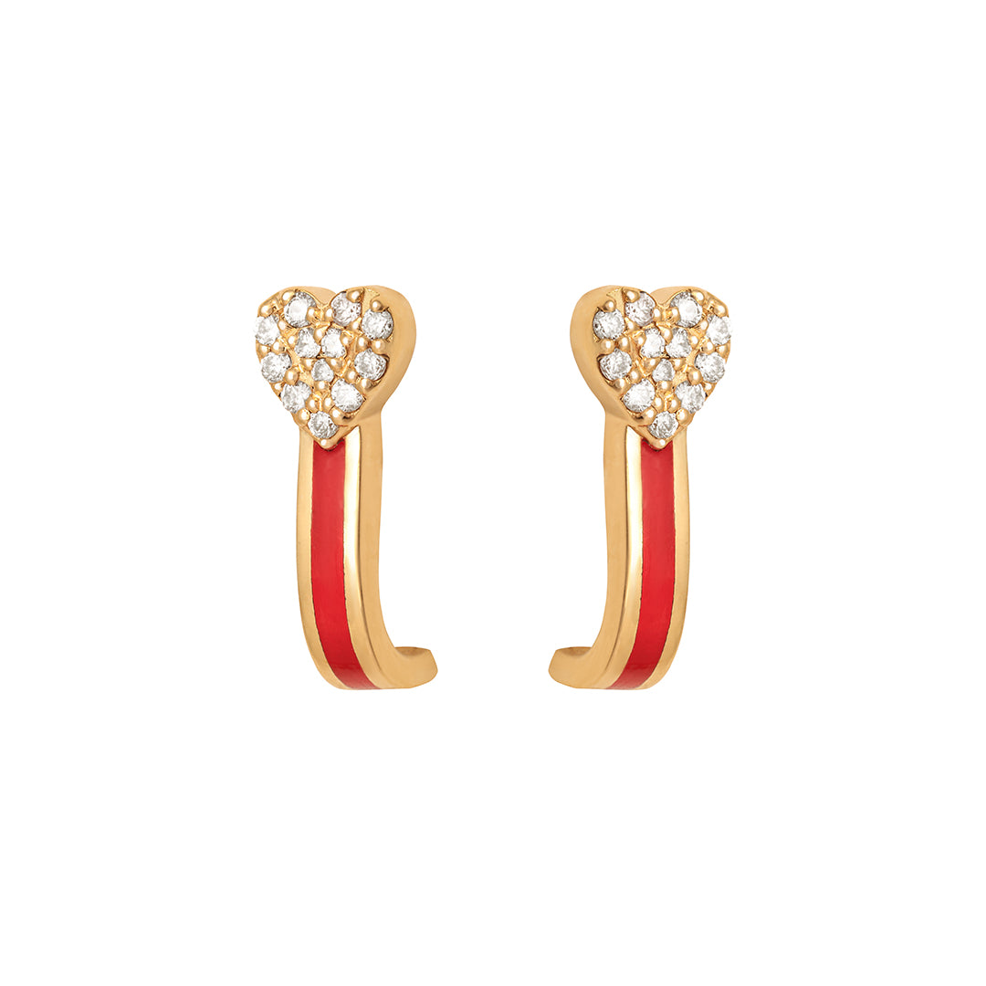 Cupid's Heart Earrings