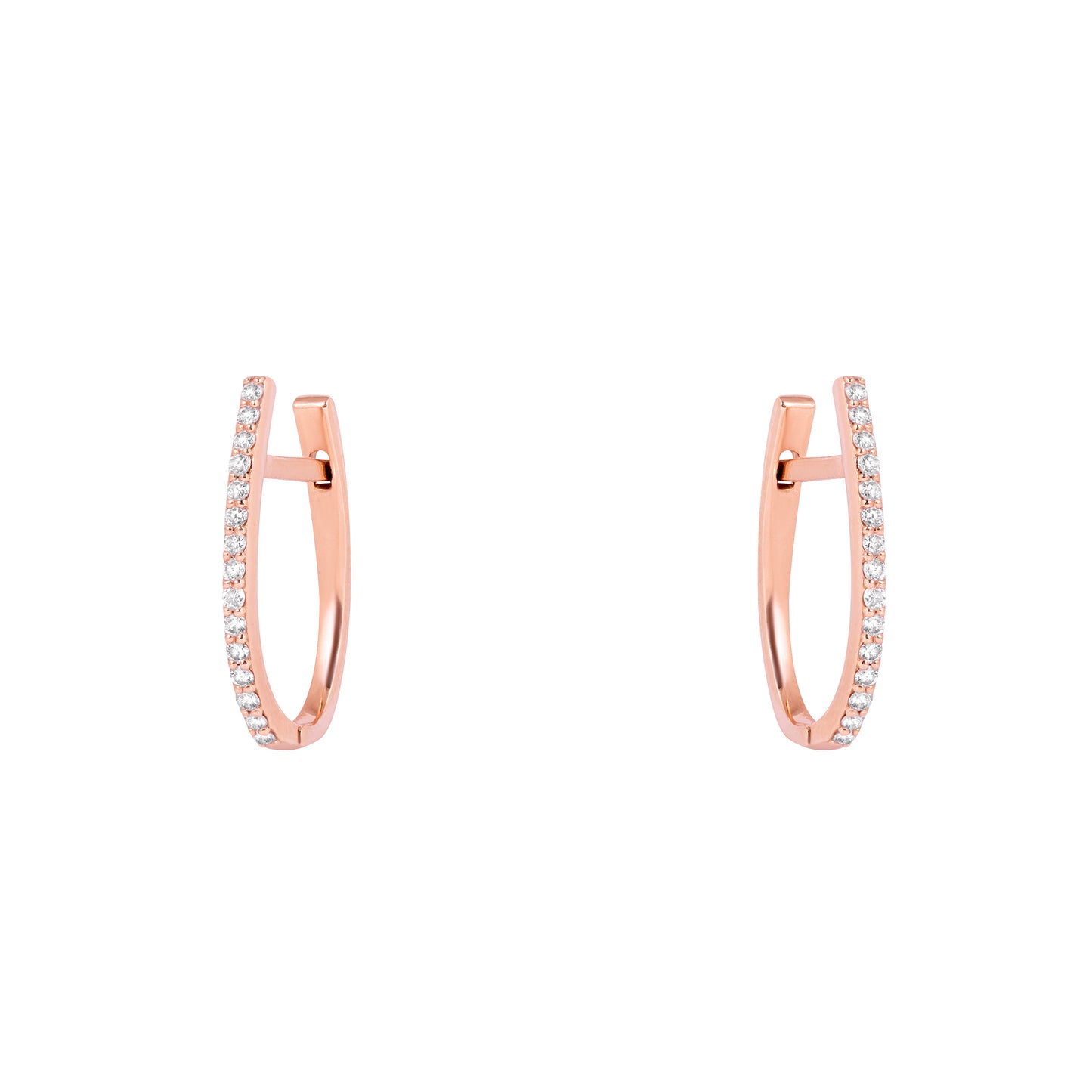 Pave The Way Diamond Earrings