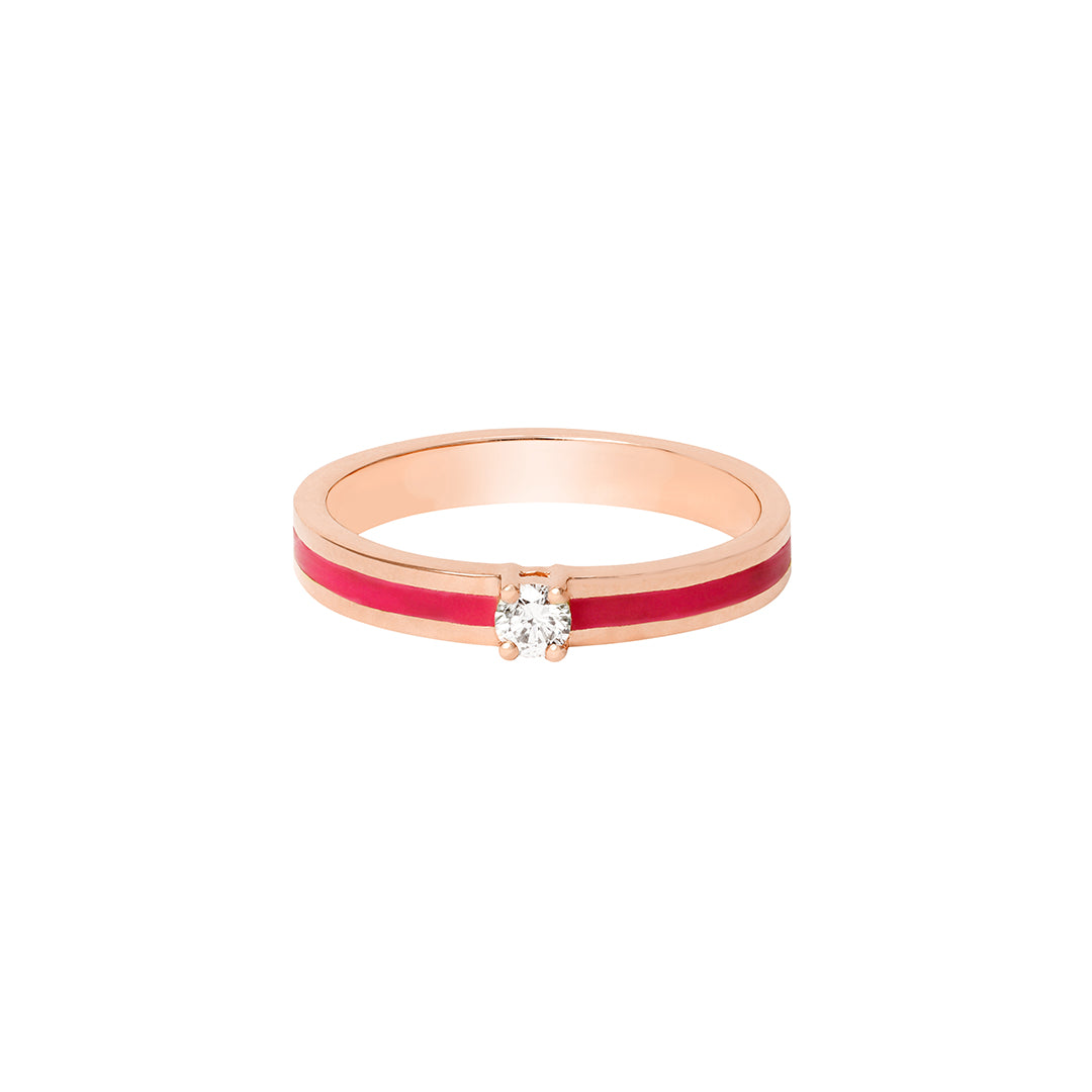 Strawberry Sunrise Ring