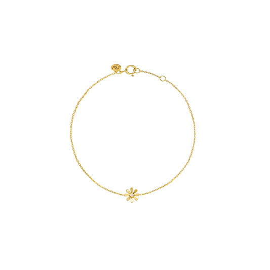 Flower Power Diamond Bracelet