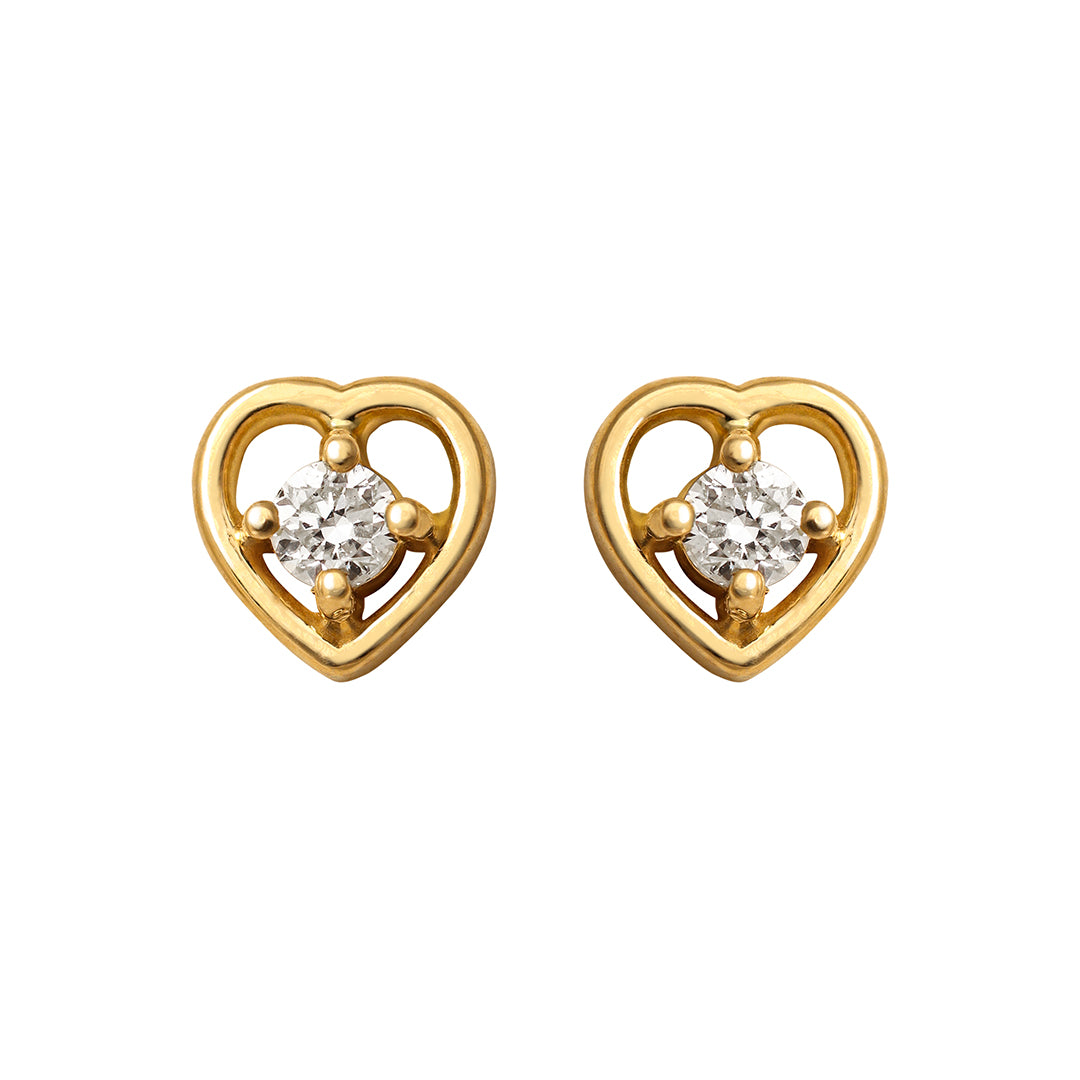 Lil Heart Studs