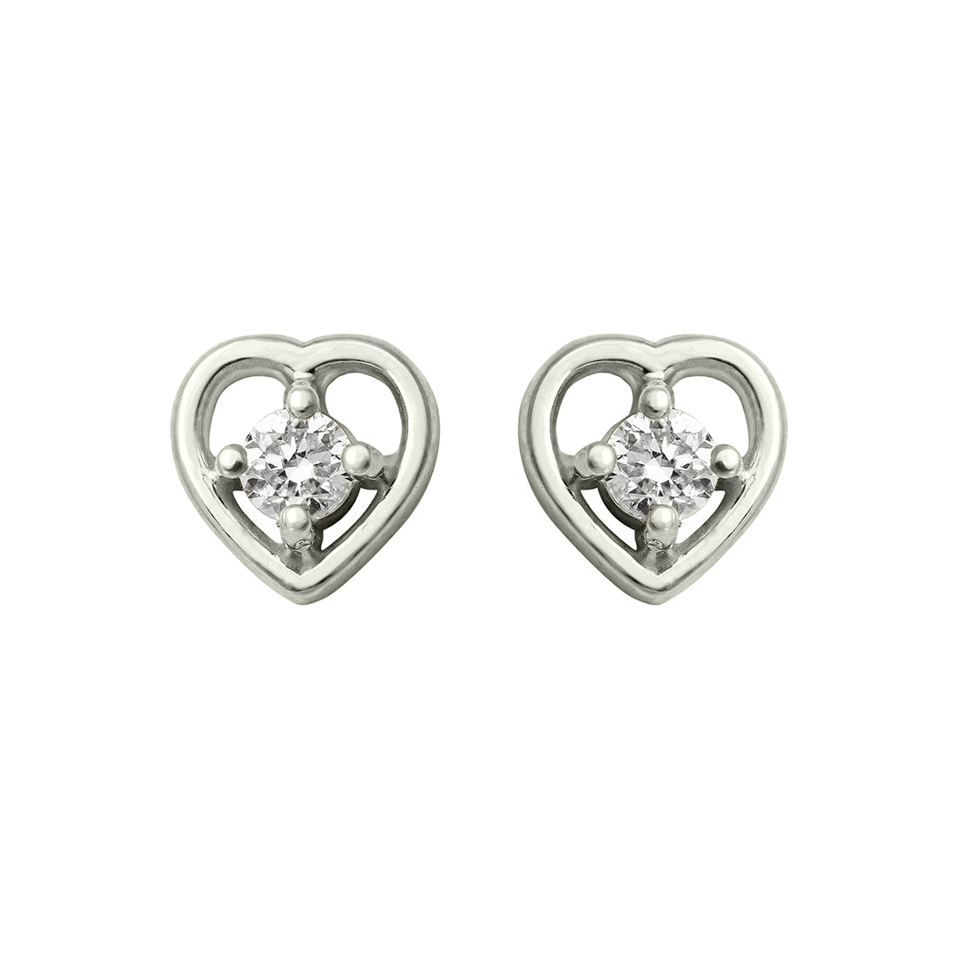 Lil Heart Studs