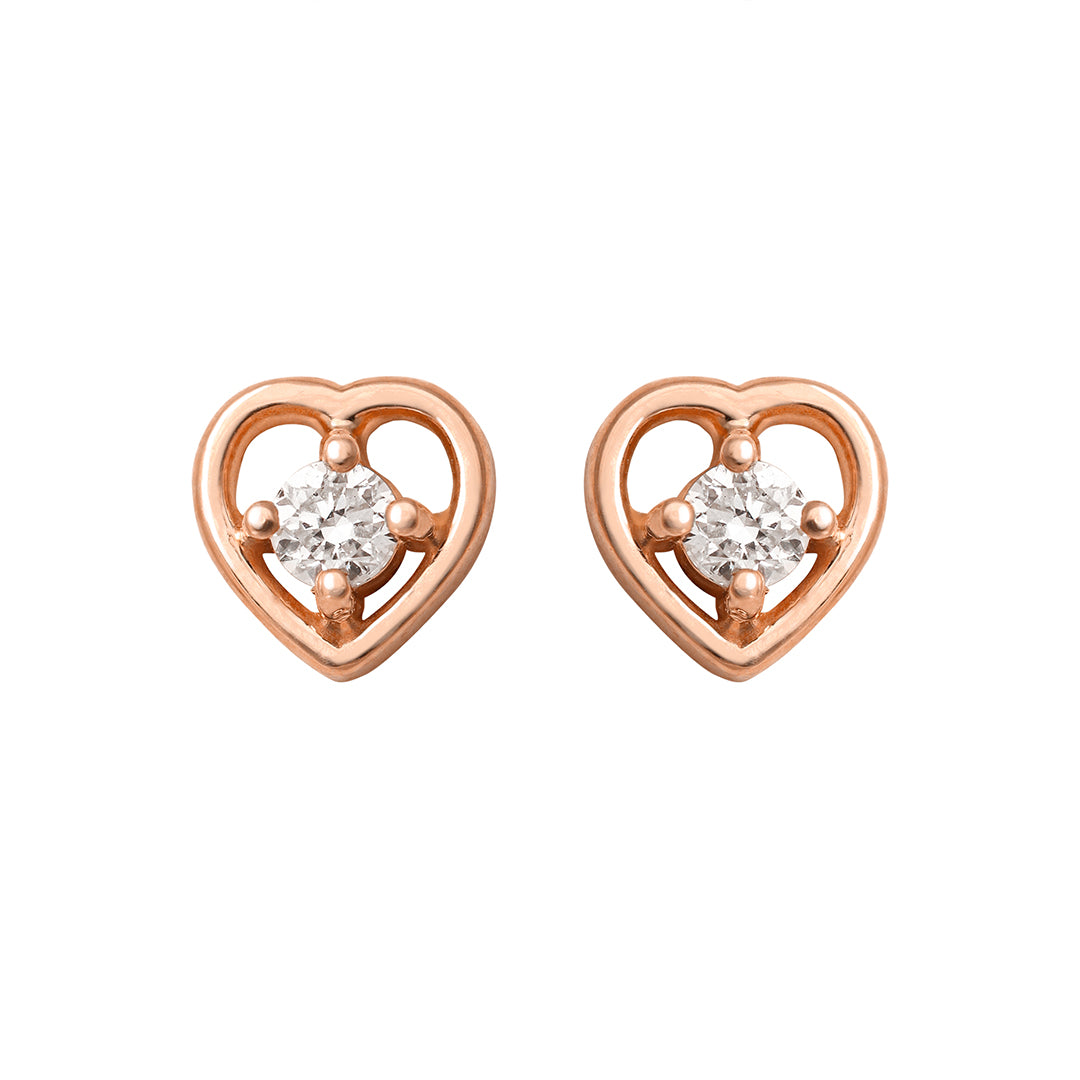 Lil Heart Studs