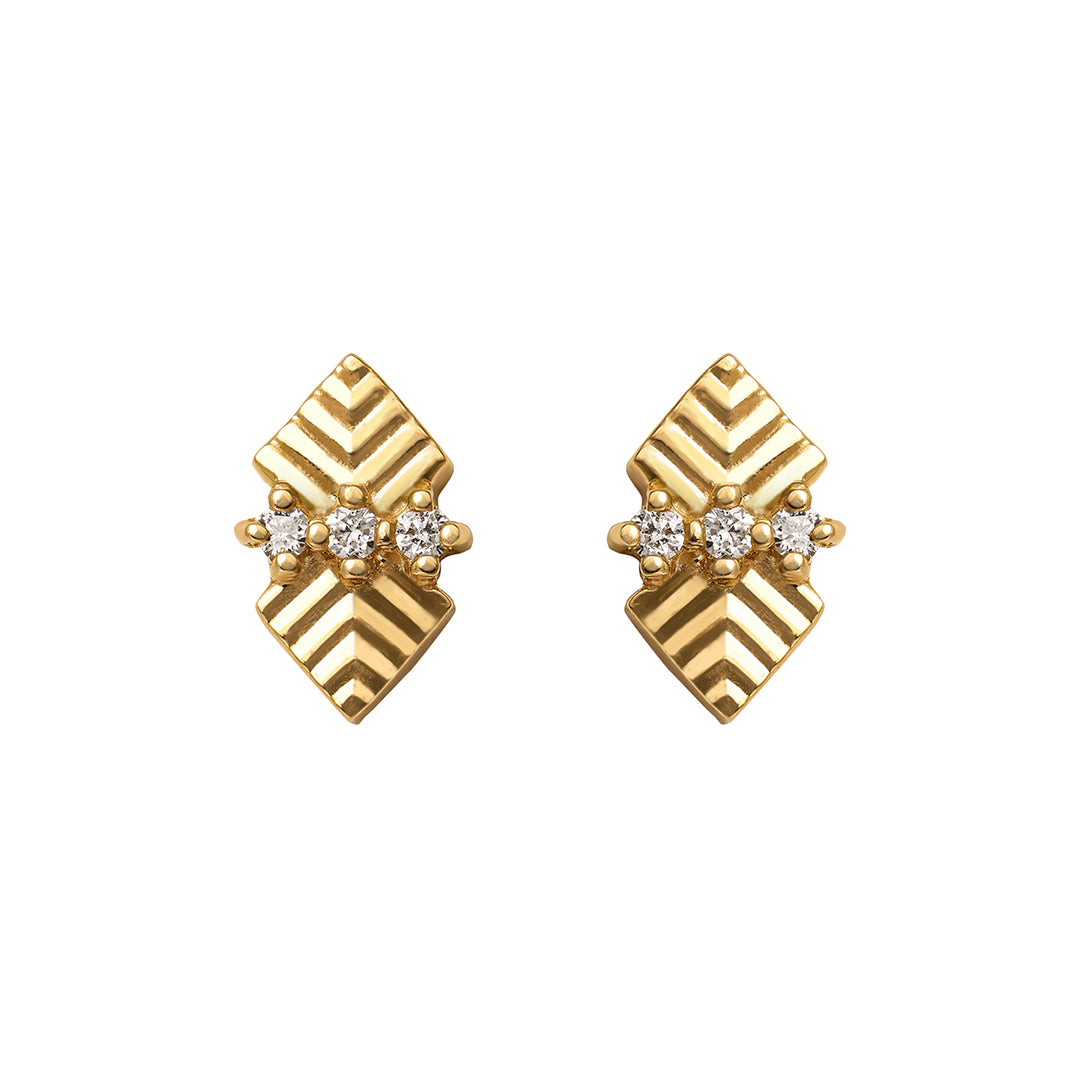 The Pharaoh's Diamond Studs