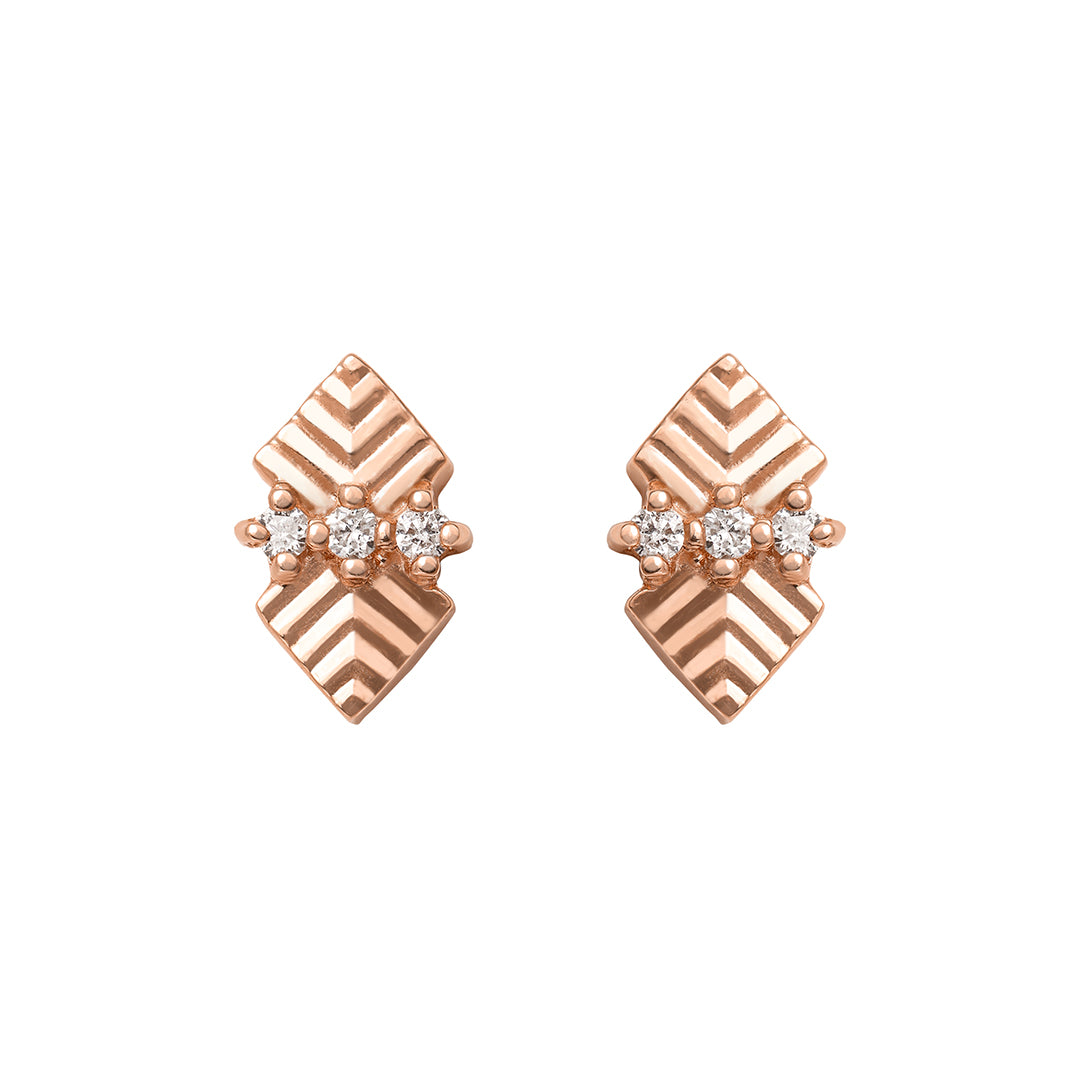 The Pharaoh's Diamond Studs