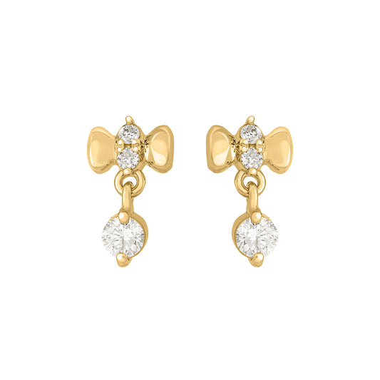 Coquette Girl Drop Studs