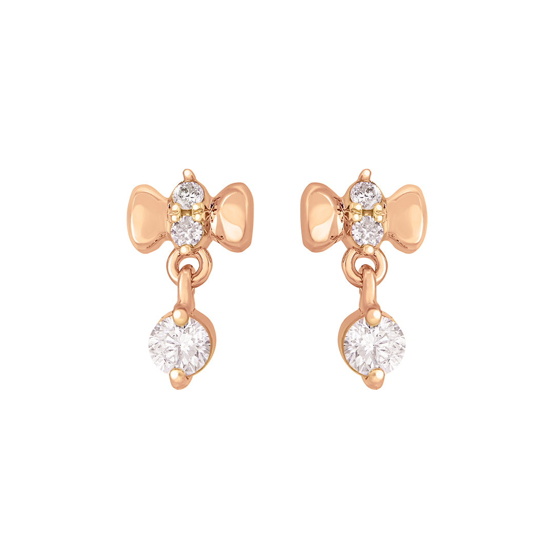 Coquette Girl Drop Studs