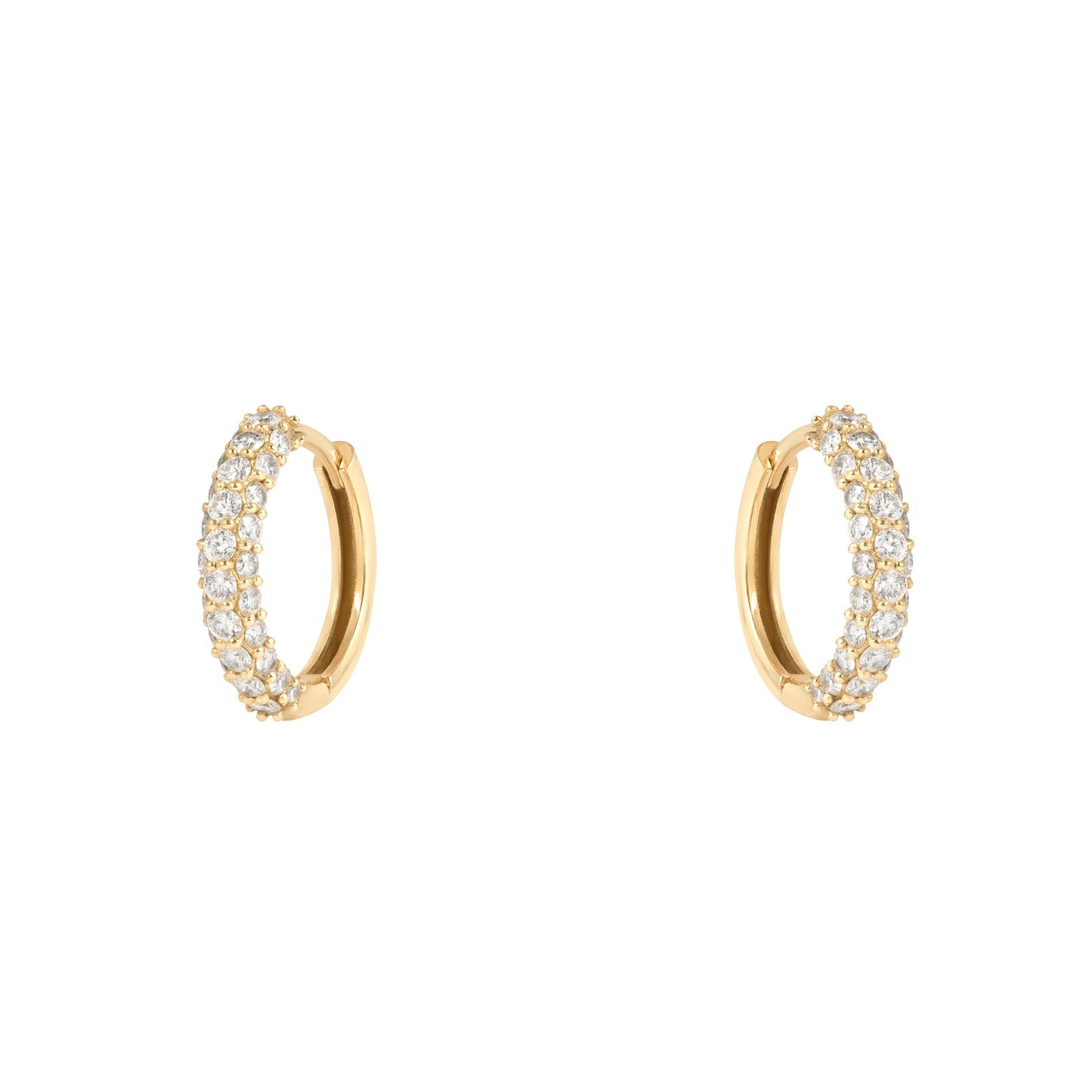 Diamonds on Diamonds Hoops