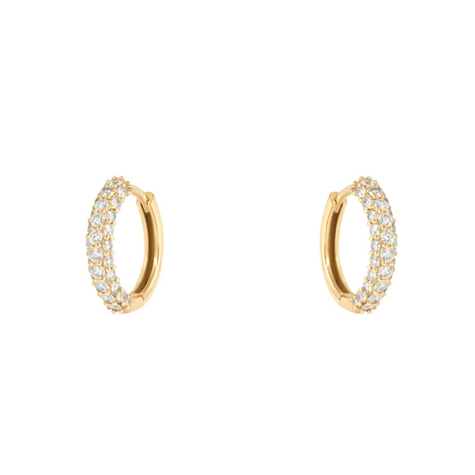 Diamonds on Diamonds Hoops