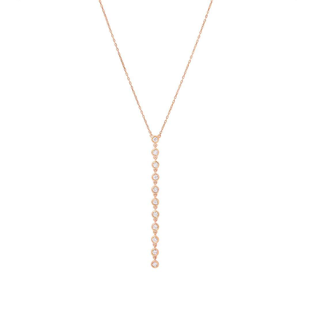 Drop Diamond Necklace