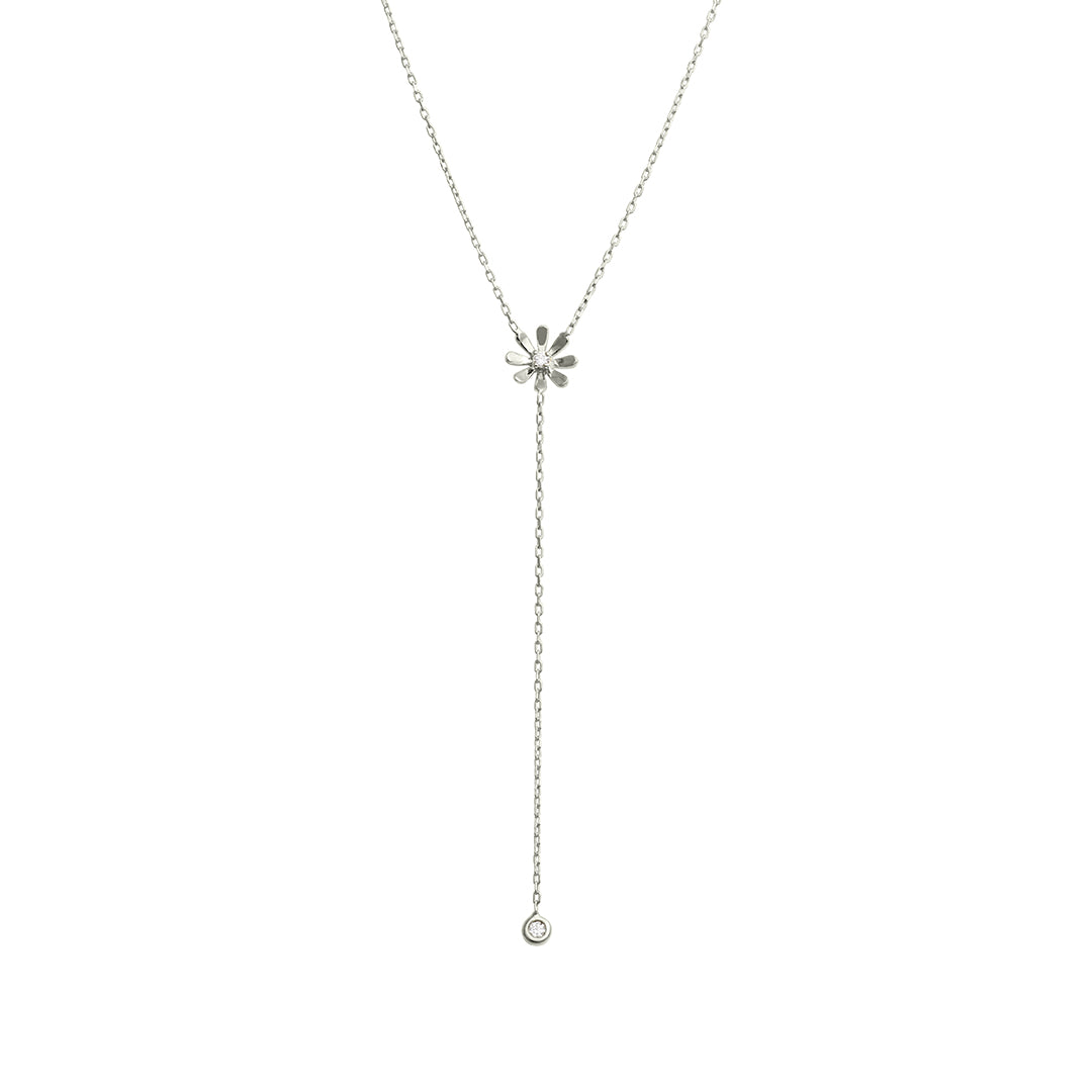 Flower Power Lariat Necklace