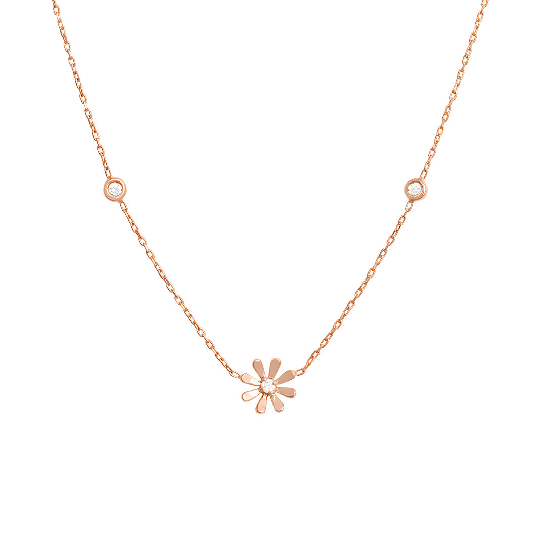 Flower Power Diamond Necklace