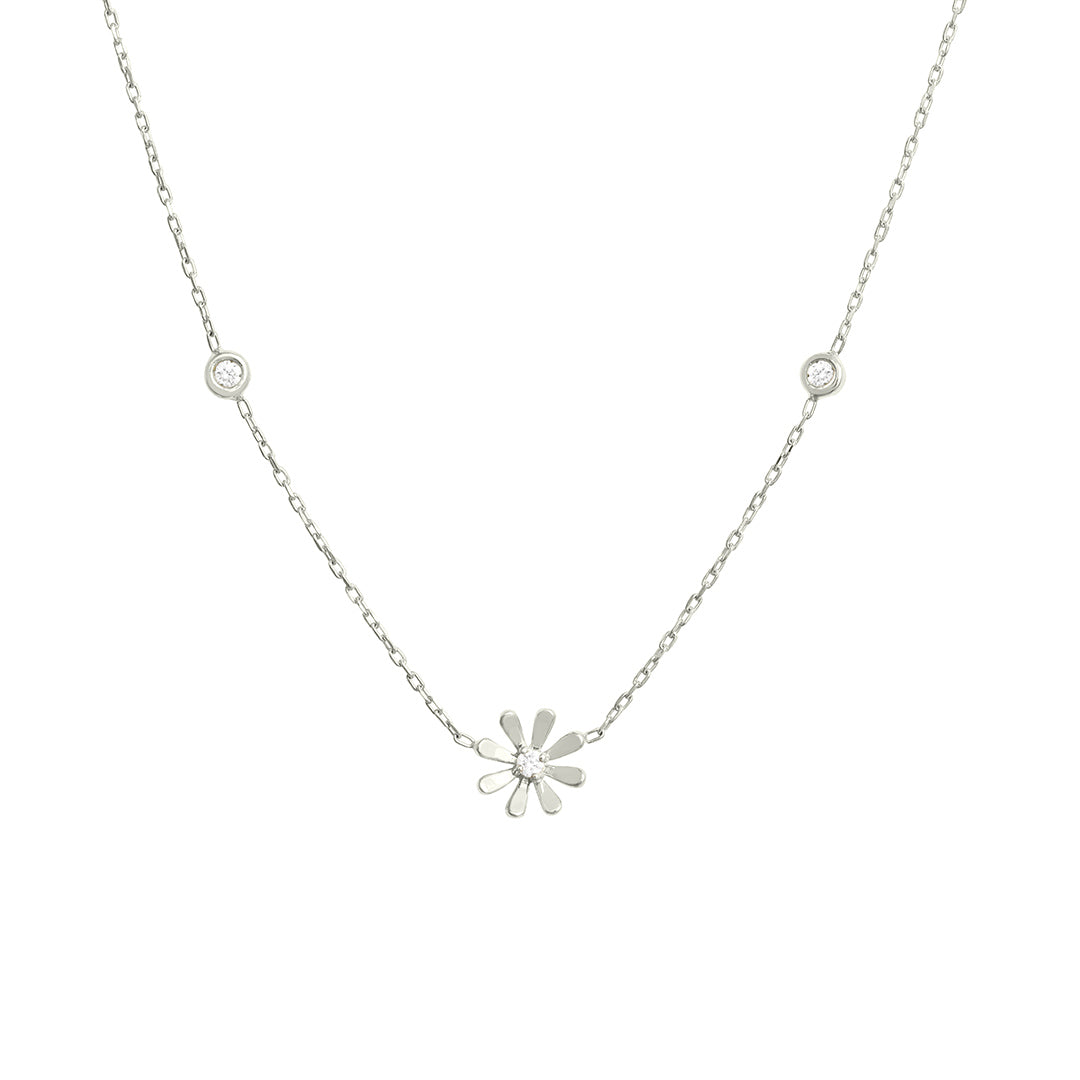 Flower Power Diamond Necklace