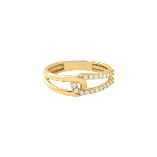 Gemini Interlocked Ring