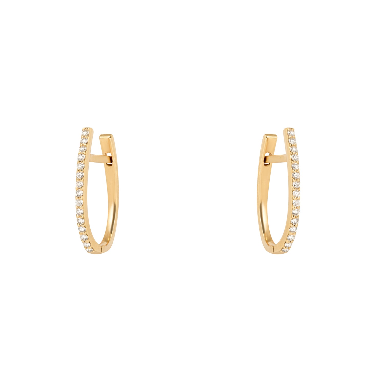 Pave The Way Diamond Earrings