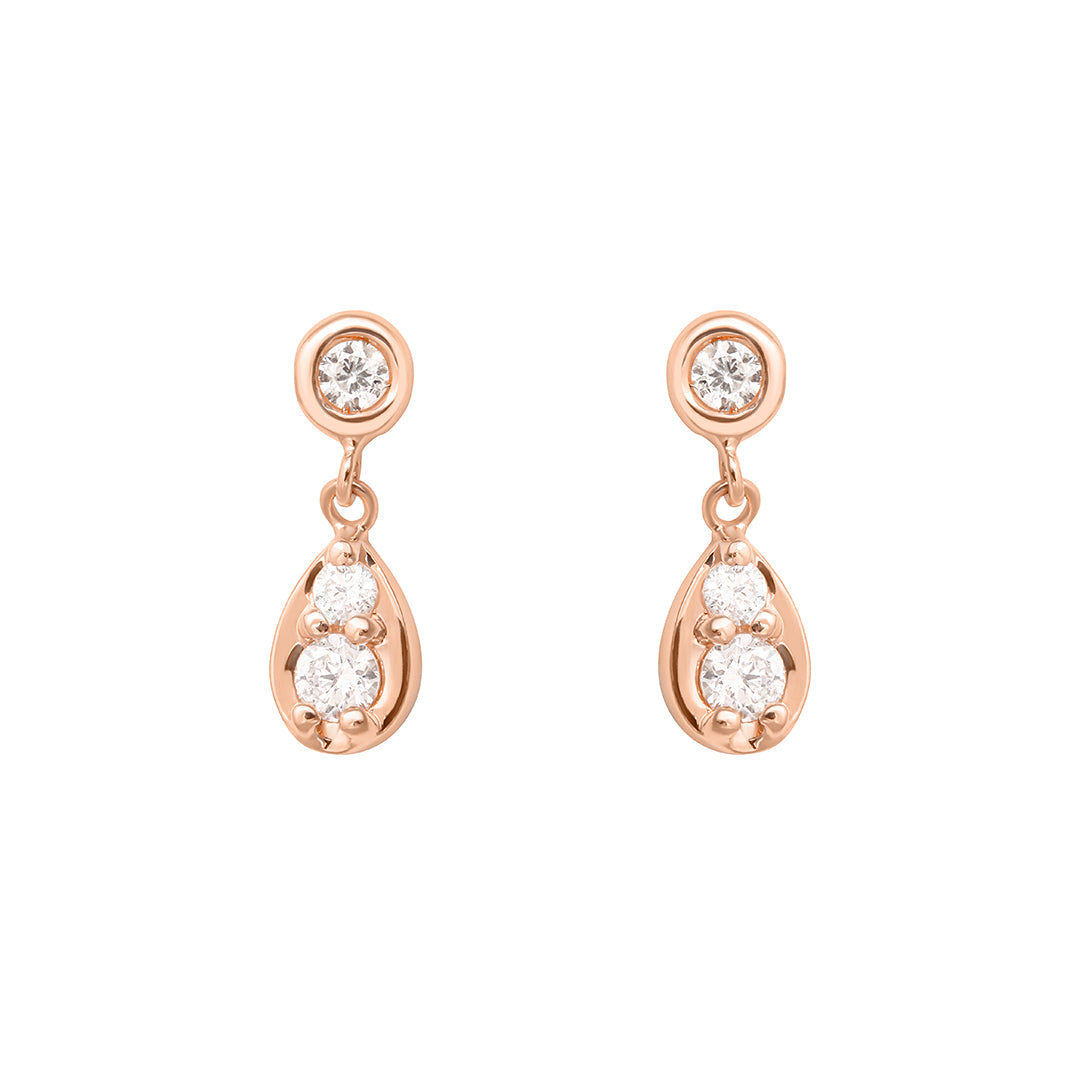 Pear Drop Studs