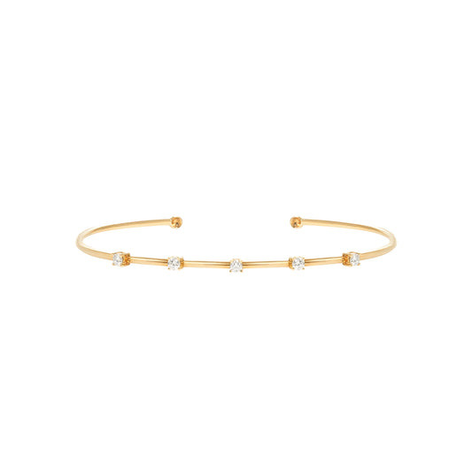 Sparks Fly Diamond Bangle