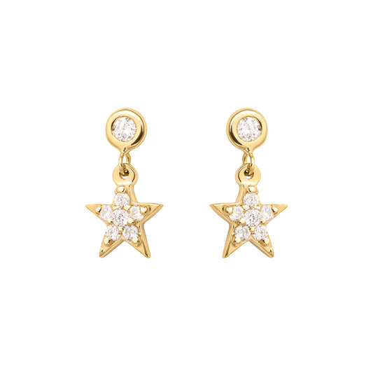 Star Drop Studs