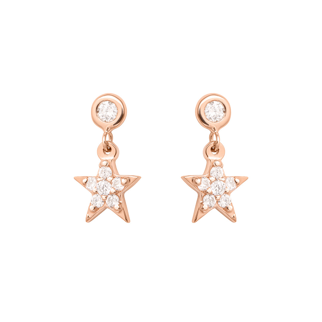 Star Drop Studs