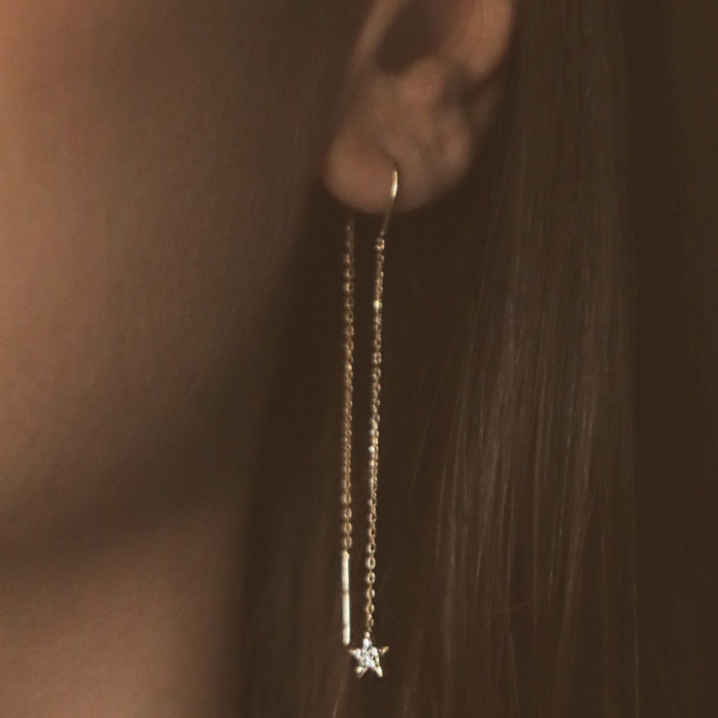 Dangling Star Earrings