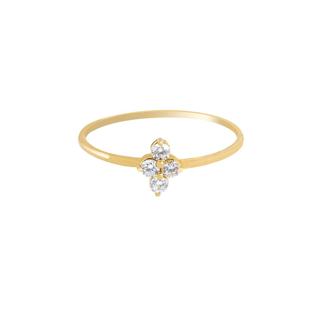 Lucky Girl Syndrome Diamond Ring