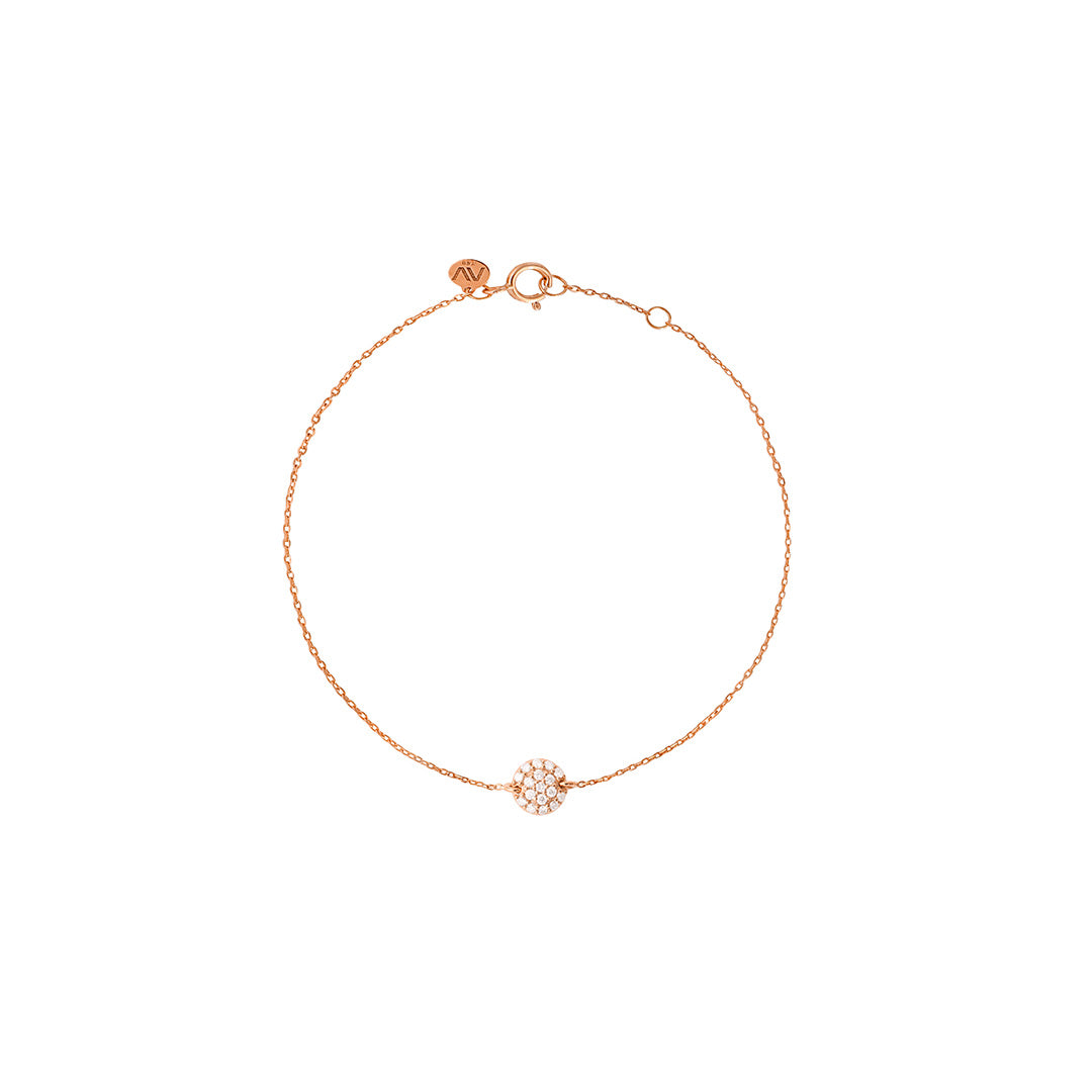 Circle Pave Bracelet