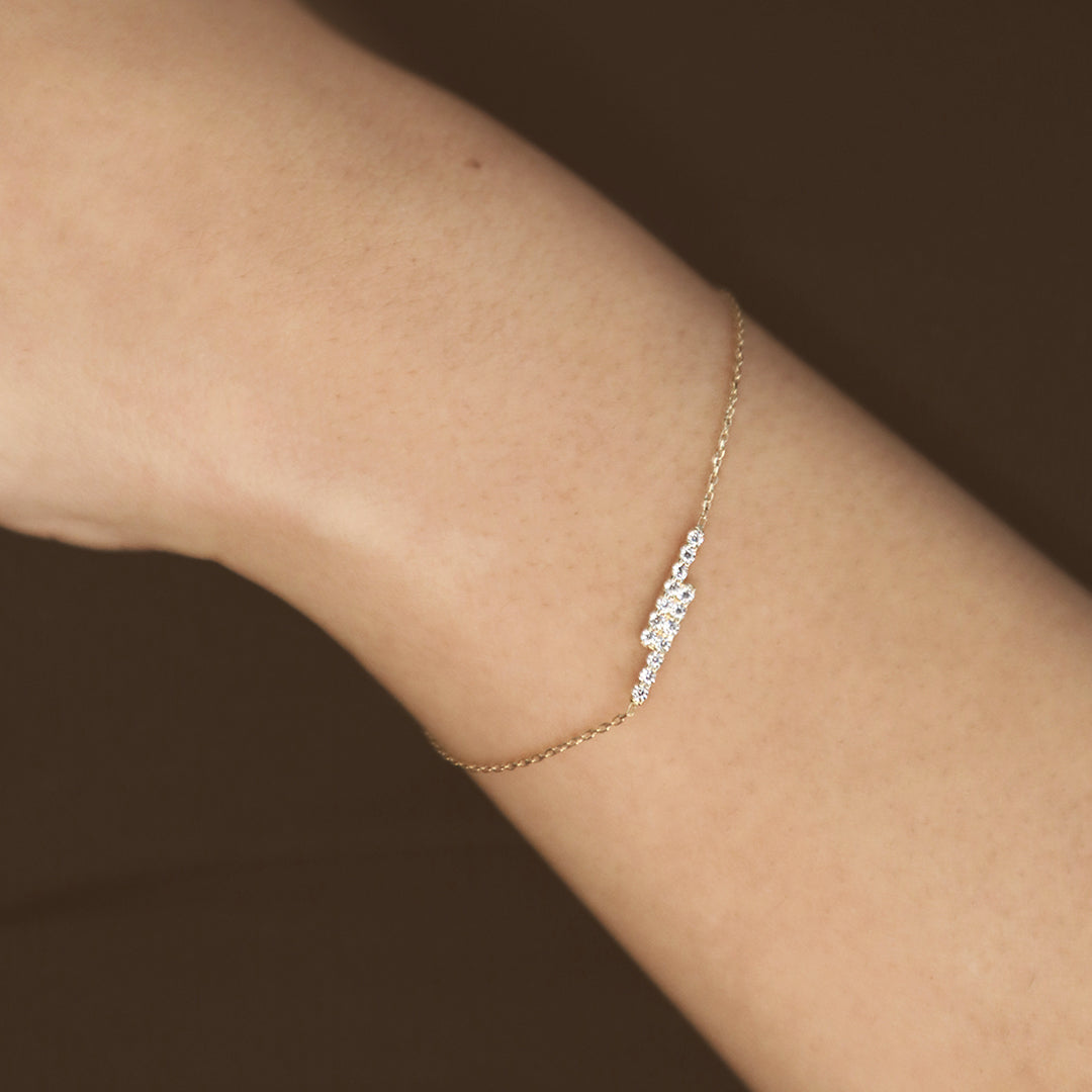 When Lightning Strikes Diamond Bracelet