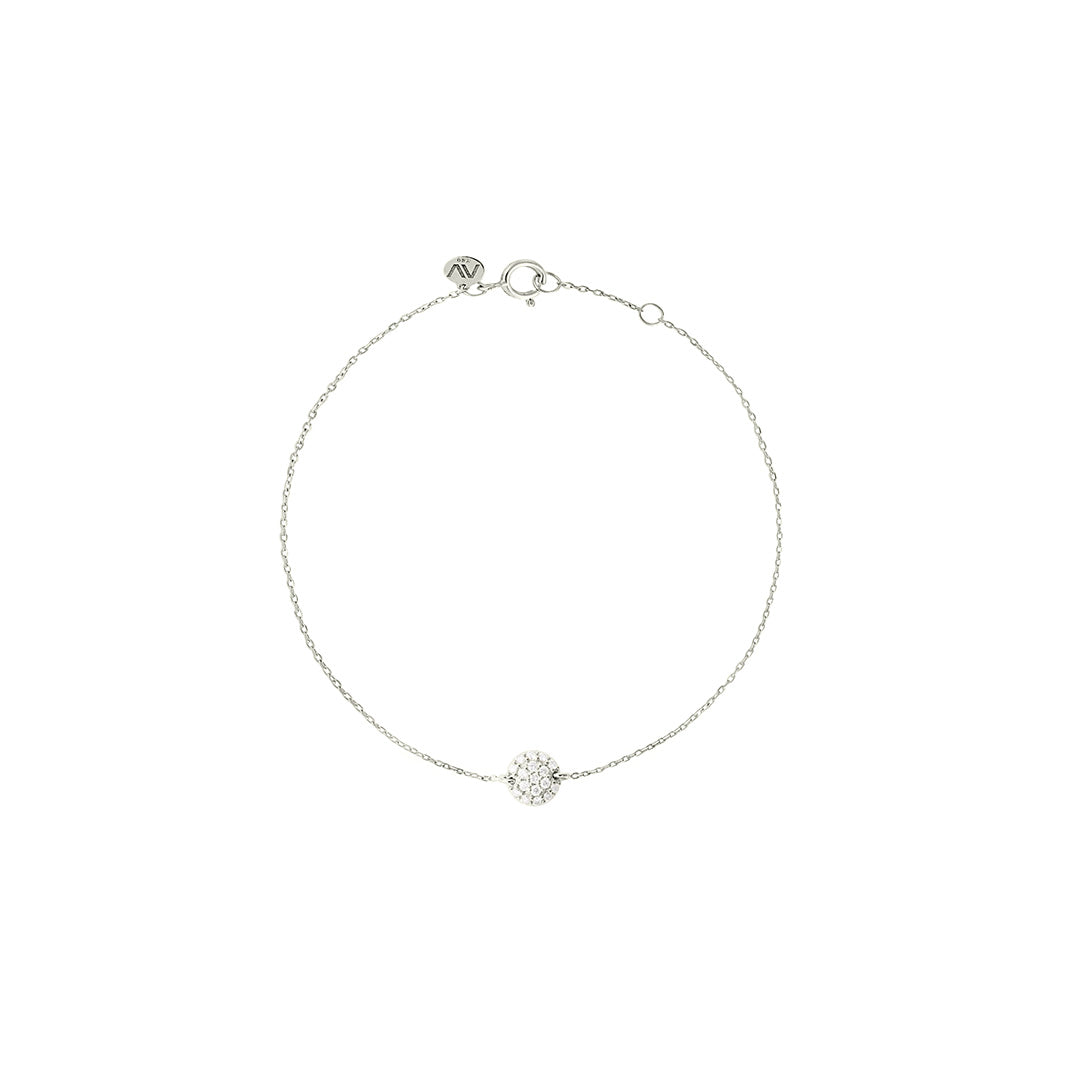 Circle Pave Bracelet