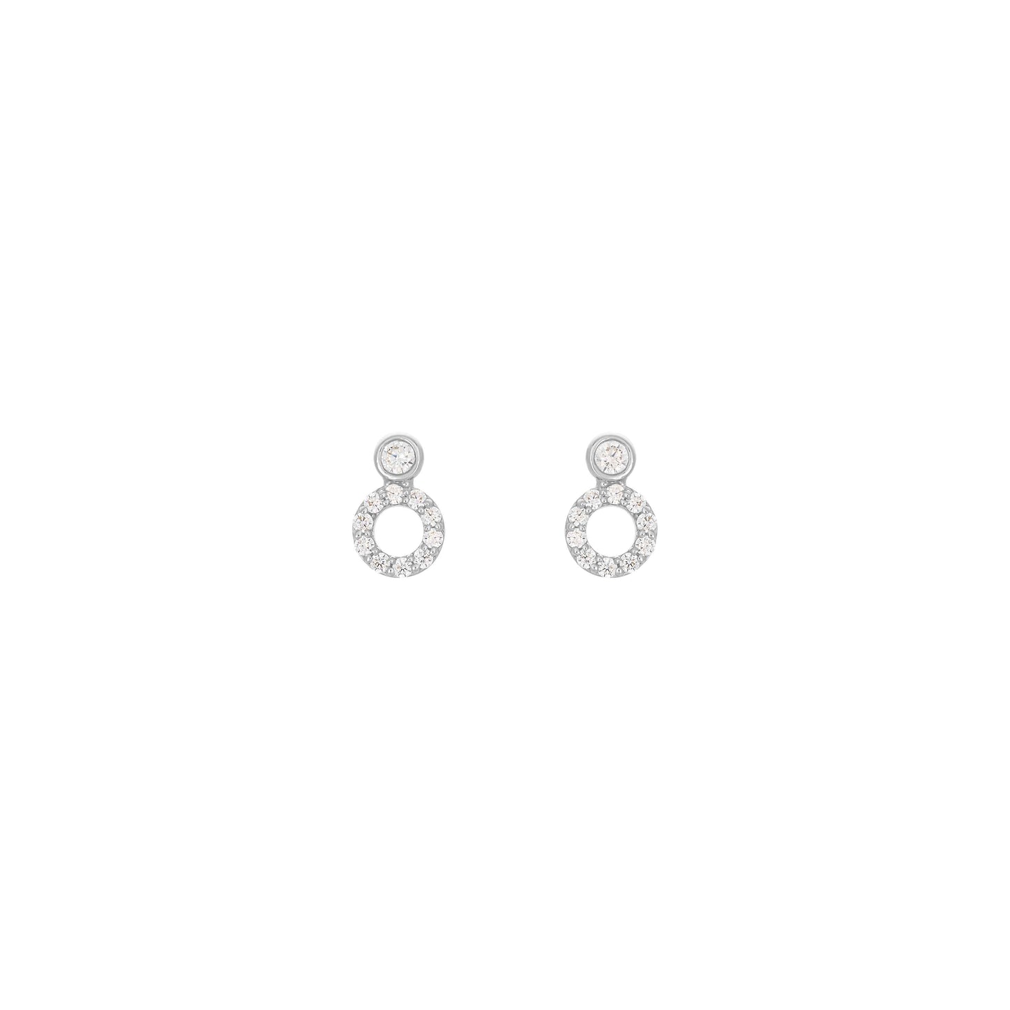 Double Circle Earrings