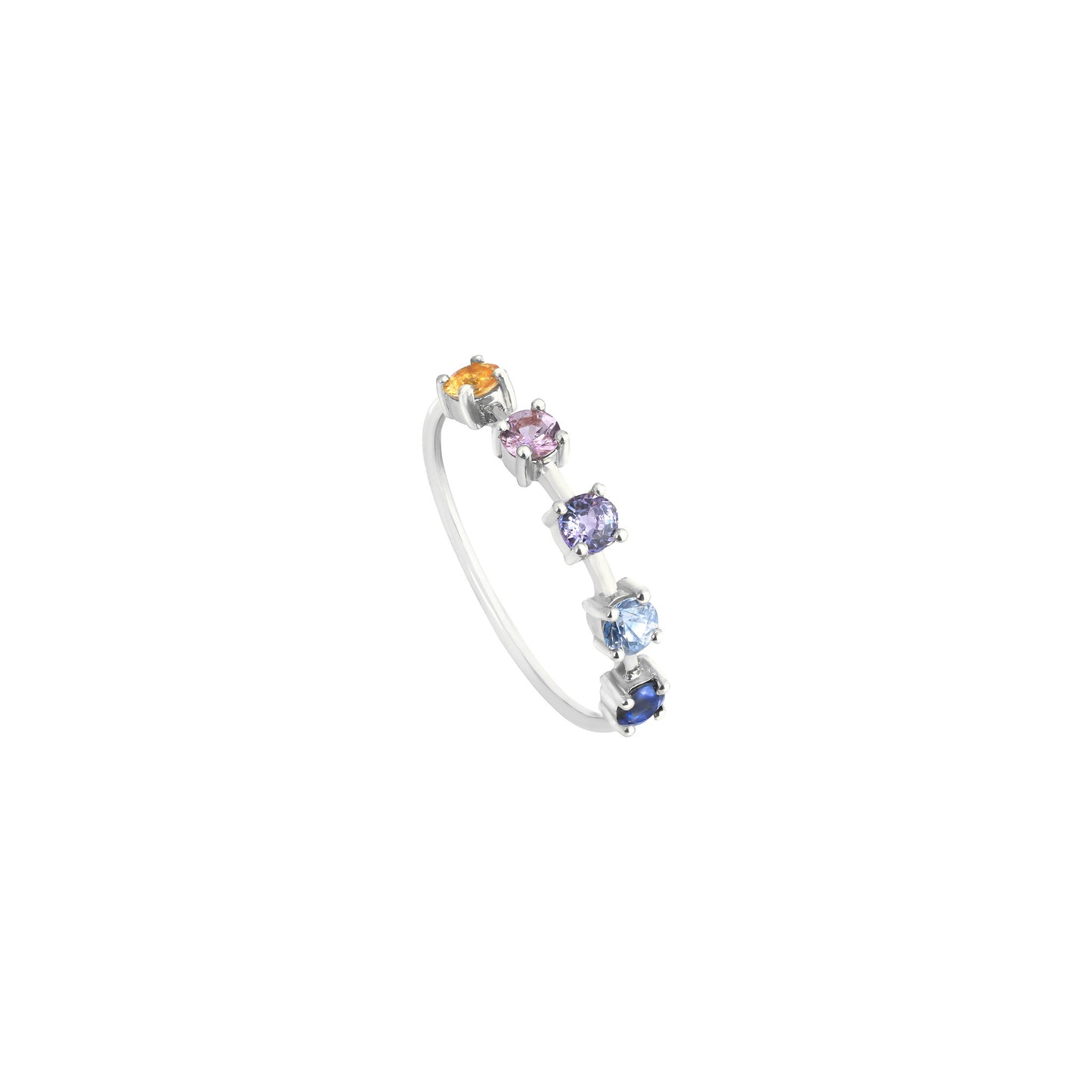 Multicolor Sapphire Ring
