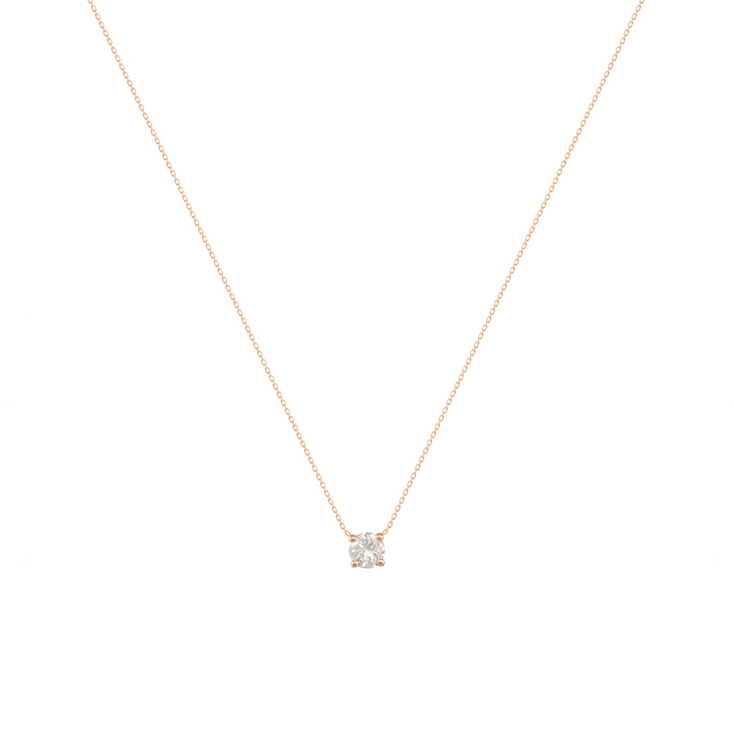 Teeny Twinkle Diamond Necklace