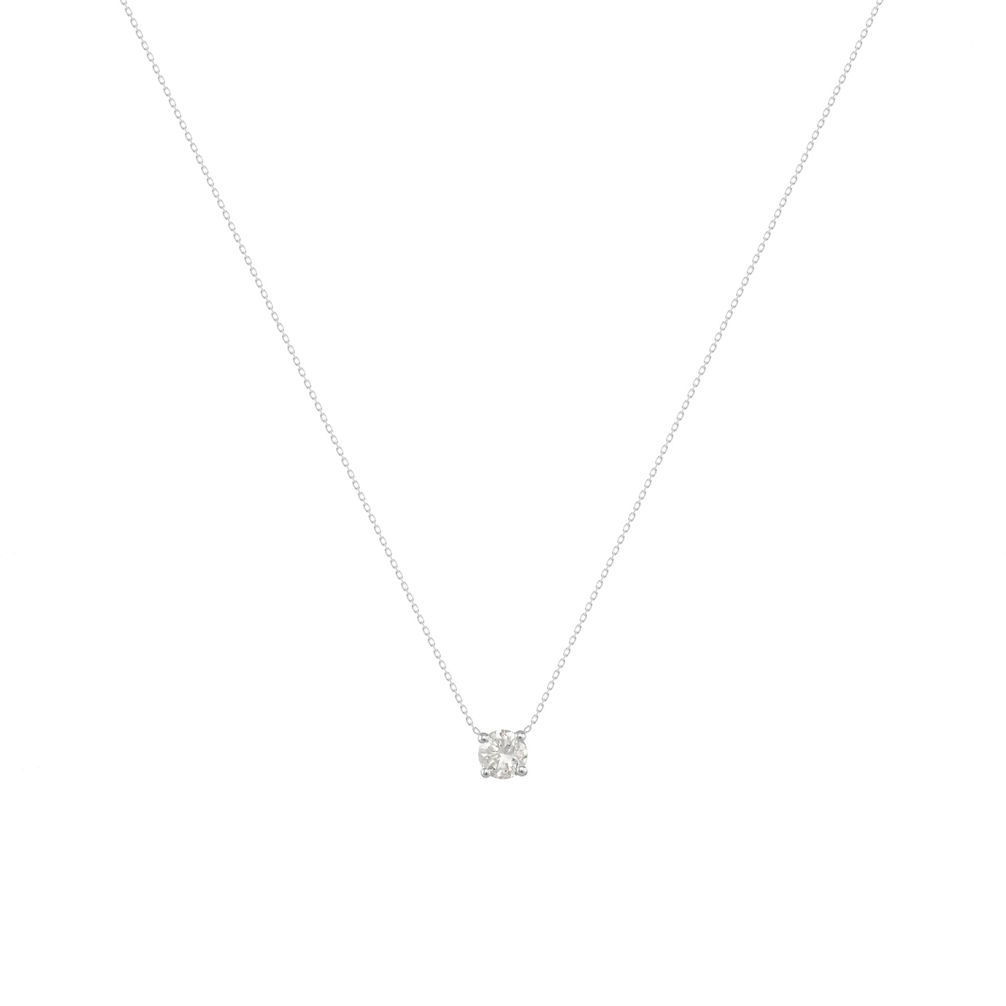 Teeny Twinkle Diamond Necklace