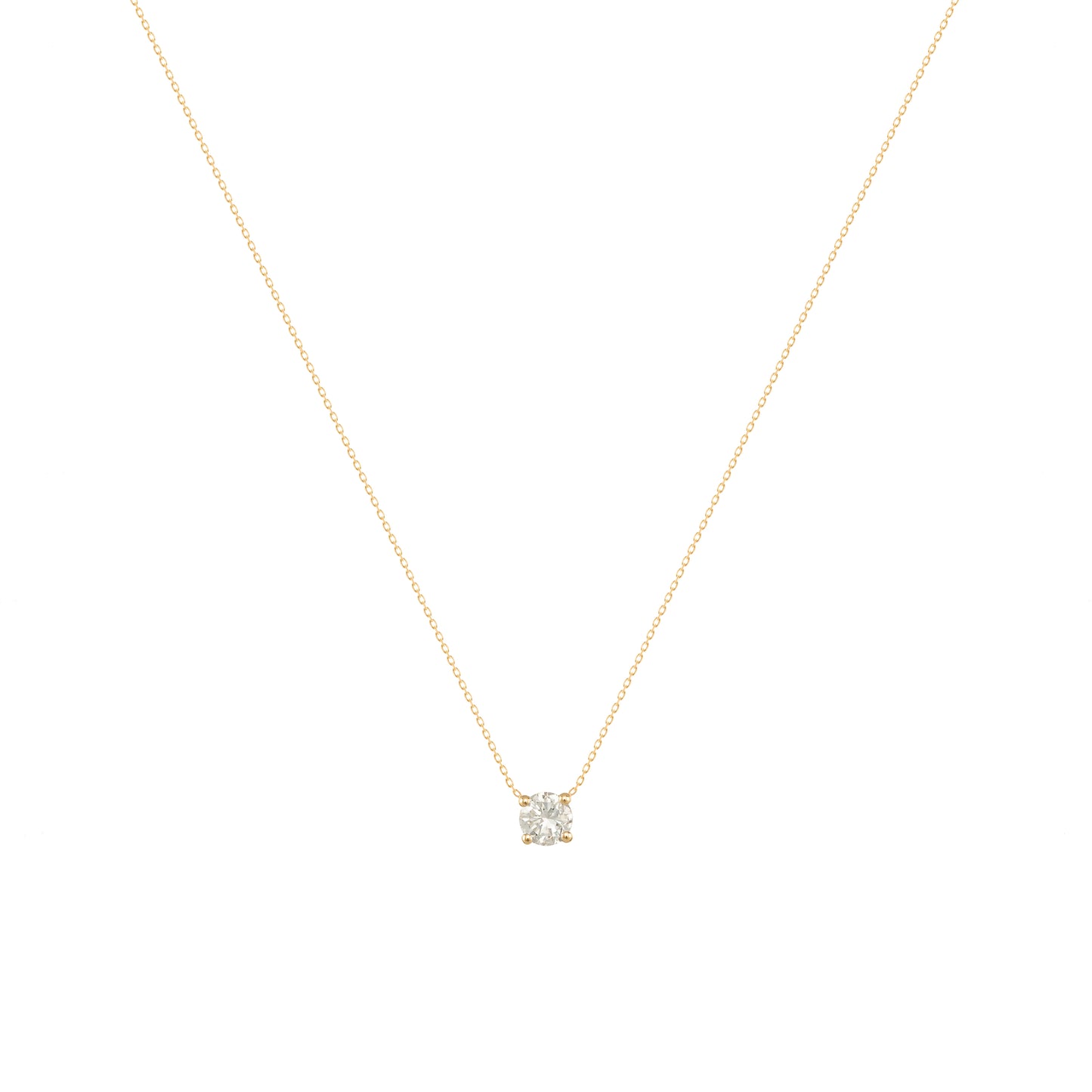 Teeny Twinkle Diamond Necklace