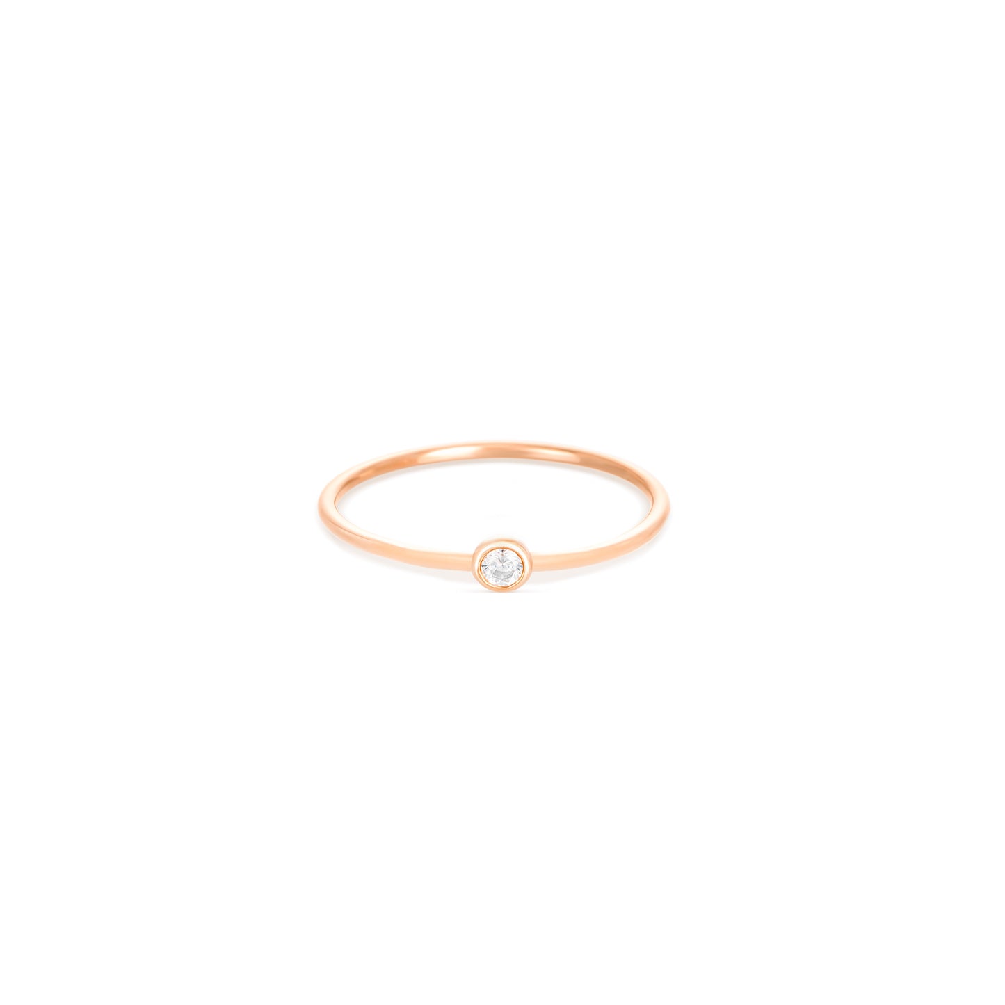 Dot Diamond Ring