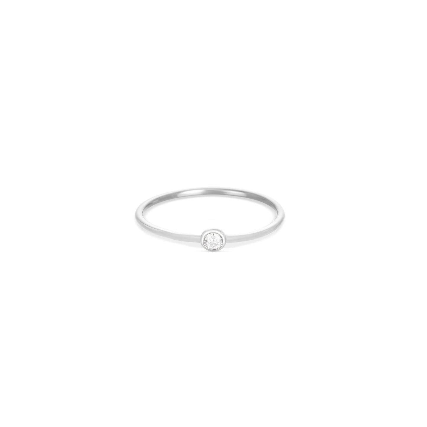 Dot Diamond Ring