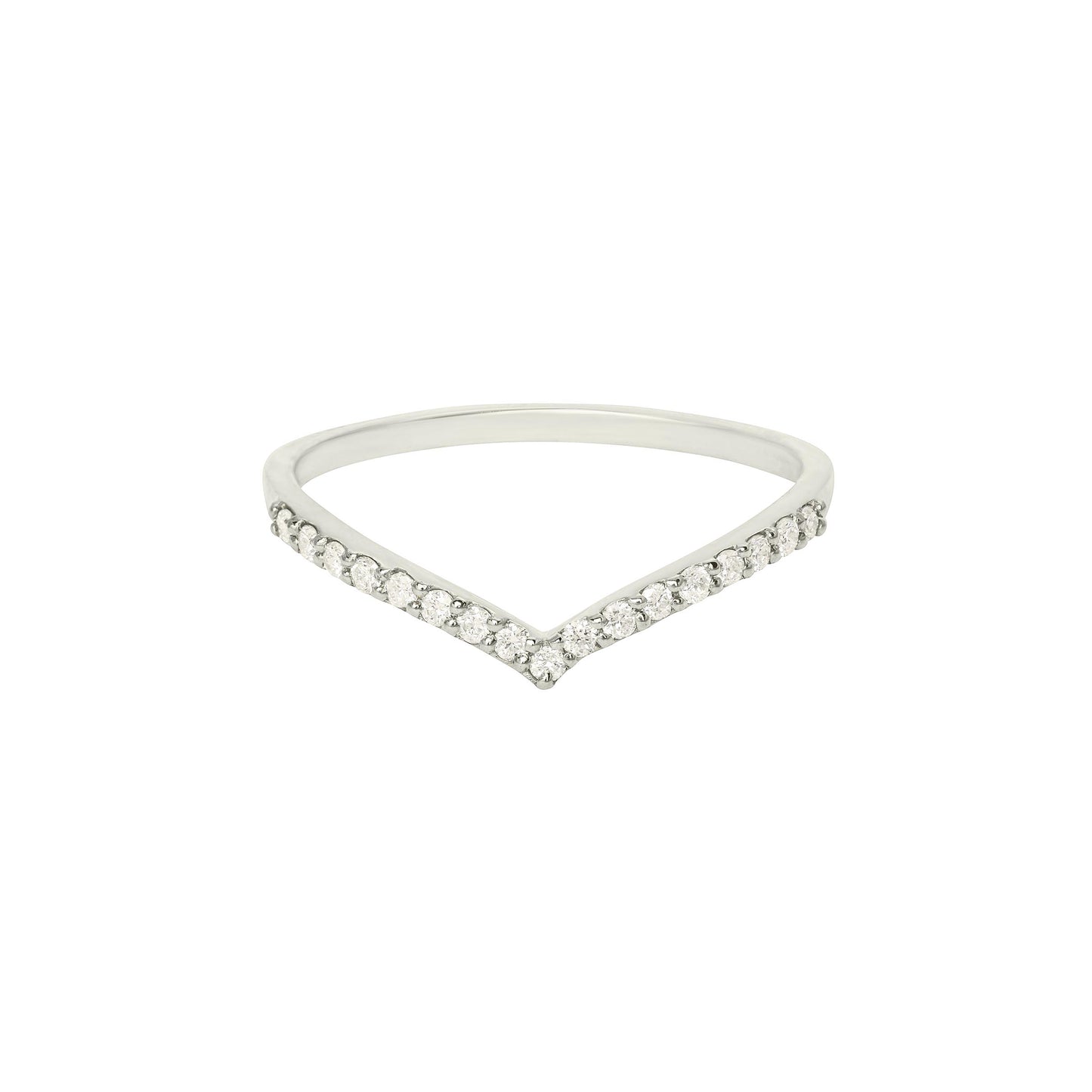 Pave Diamond V Band